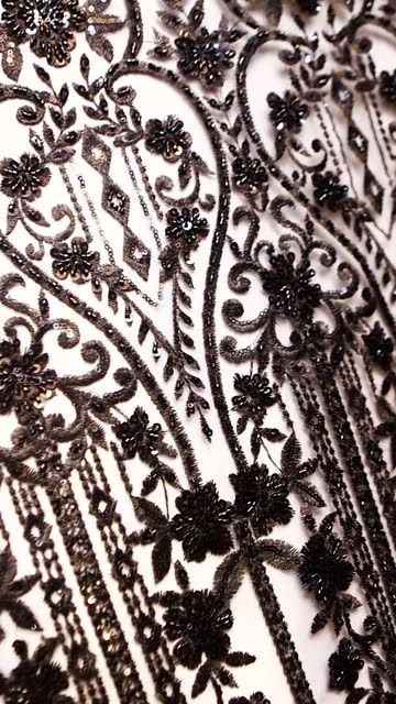 Brocade fabric luxury looks crafted with beautiful pattern