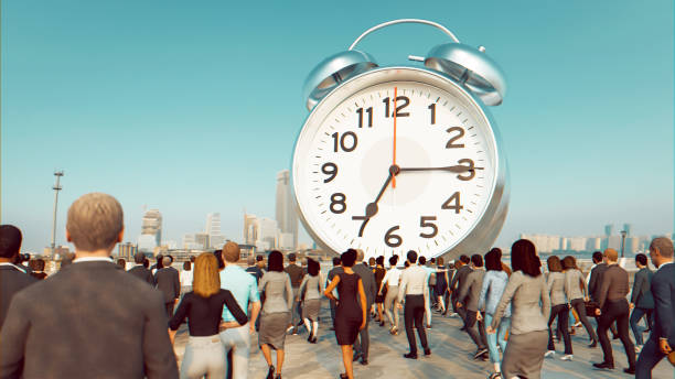 istock Racing Against the Clock: Commuters Strive for Work-Life Balance 1800443647