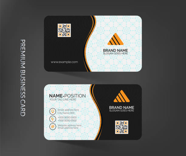 istock Elegant modern corporate business card template 1800454348