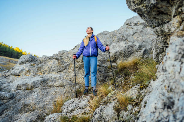 istock Woman on hiking 1800455454