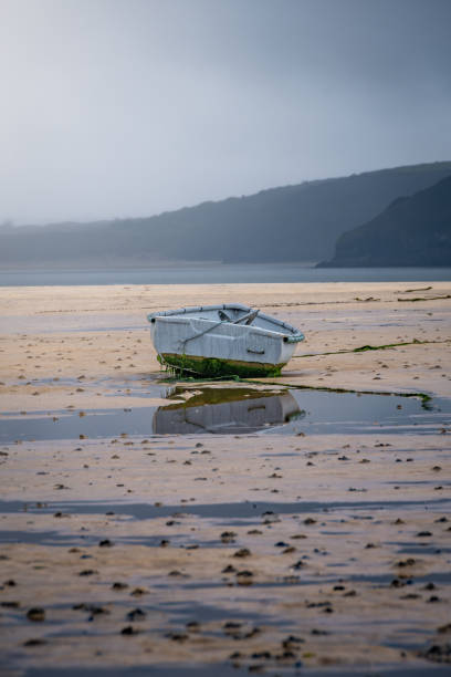 Taken at low tide in St Ives harbour, Cornwall,.