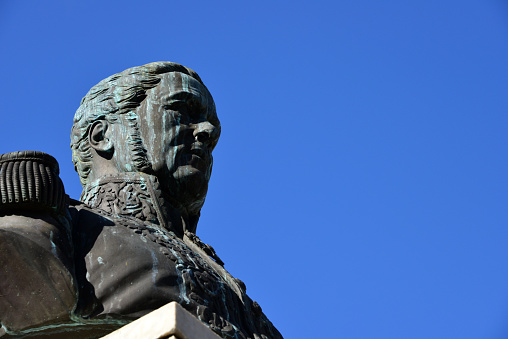 Bust of Rear-Admiral Gourbeyre (1848), Pointe-à-Pitre, Guadeloupe