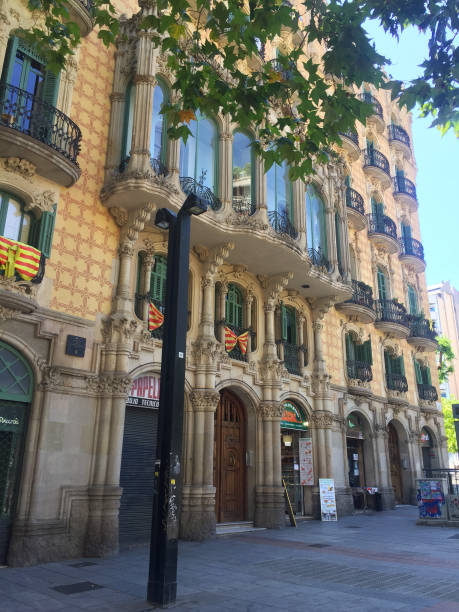 barcelona, españa - cadafalch fotografías e imágenes de stock