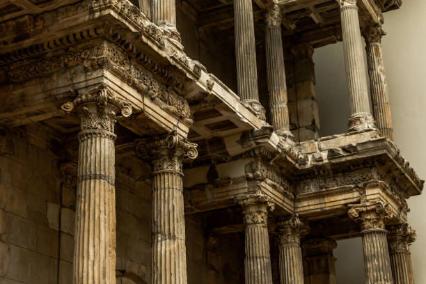 istock ROMAN COLUMNS AND TEMPLES ANCIENT ROMAN MARBLE STATUES AND SCULPTURES 1800602837