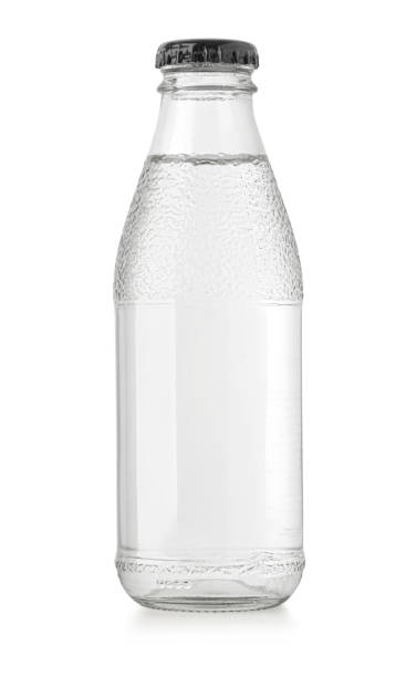 istock Little glass water isolated 1800613237