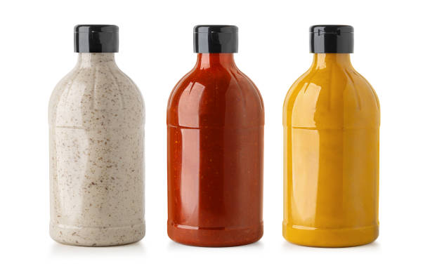 istock barbecue sauces in glass bottle 1800613785