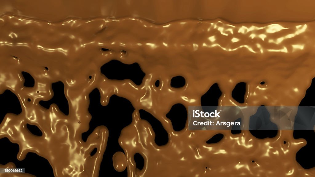 핫 초콜릿 또는 코코아 음식 패턴 - 로열티 프리 갈색 스톡 사진
