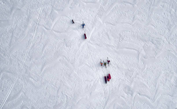 istock Five skies seen from above 1800678383