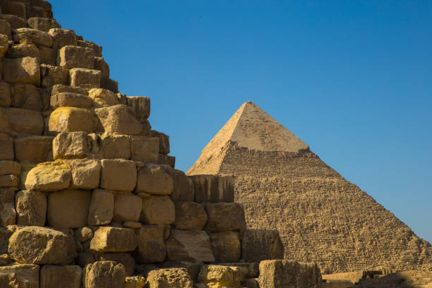 istock giza pyramids in cairo view during the day 1800681175