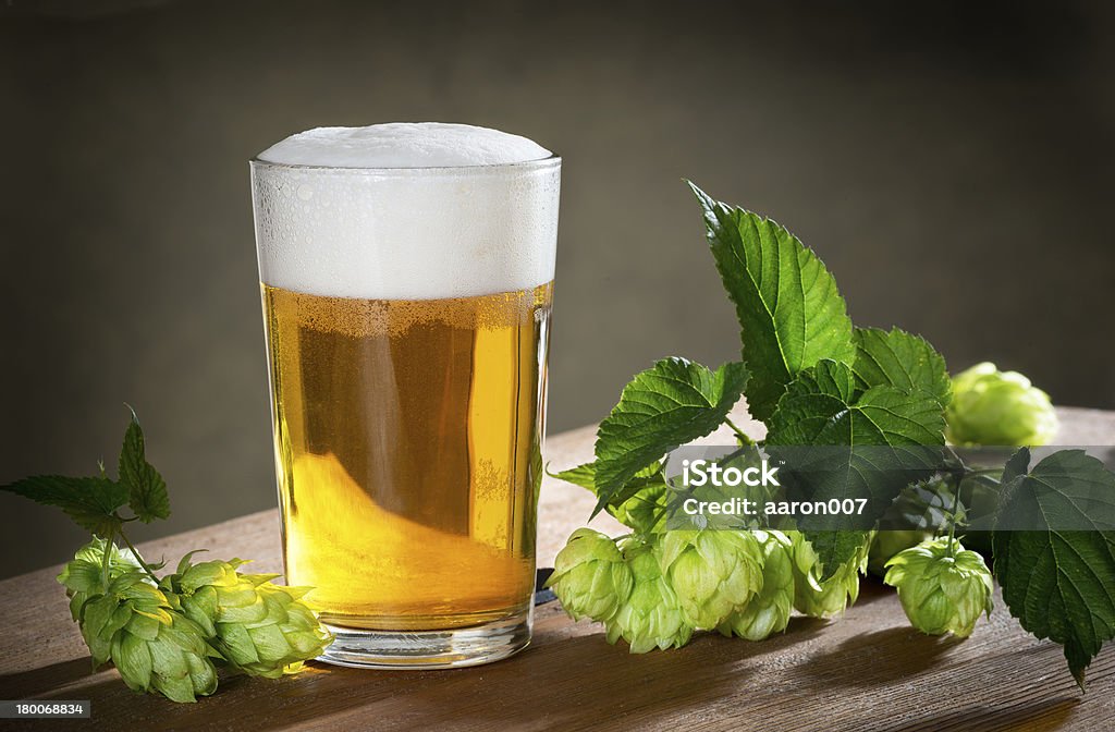 Copo de Cerveja - Royalty-free Lúpulo Foto de stock