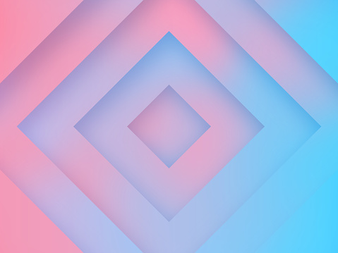 Gender spectrum transgender pink blue diamond layer design.