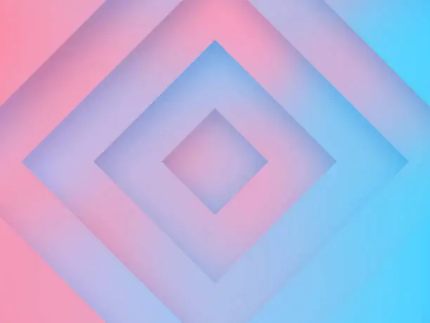 Vector illustration of Gender Spectrum Transgender Pink Blue Layer Background