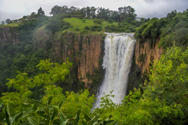 Howick falls waterfall on Umgeni river in Kzn midlands