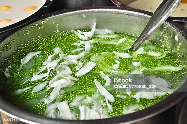 Green Tapioca Mit Kokosmilch Thaidessert Stockfoto und mehr Bilder von Stephen Wozniak - Stephen Wozniak, Dessert, Erdnuss