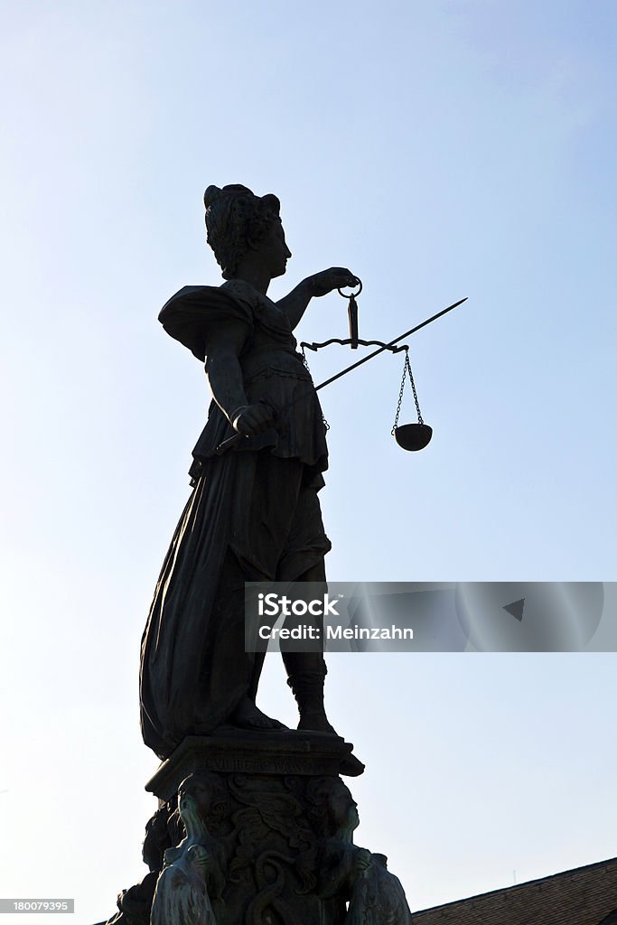 Estátua da Justiça - Royalty-free Adulto Foto de stock