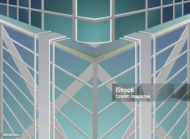 Arranhacéu - Arte vetorial de stock e mais imagens de Abstrato - Abstrato, Alto - Descrição Física, Arquitetura