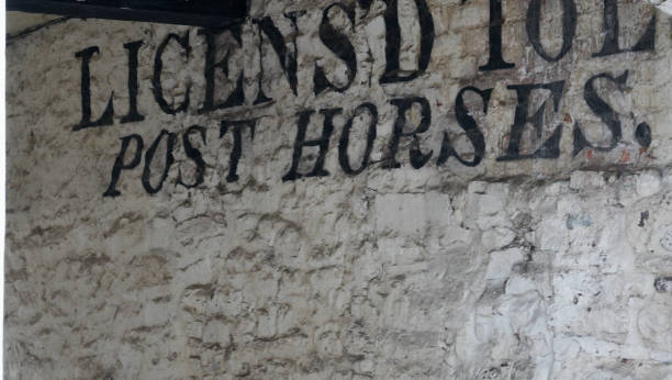 istock An old, listed whitewashedarchway over Bell Lane in Brecon 1800854099