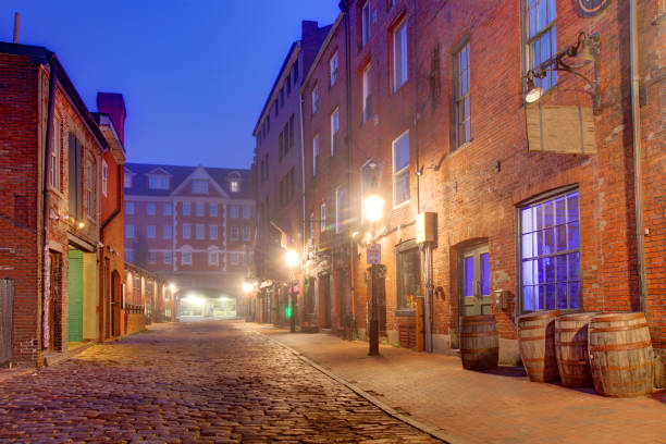 istock Portland's historic Old Port district 1800865156