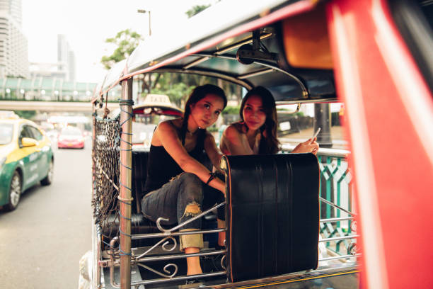 istock Two friends in Bangkok 1800867251