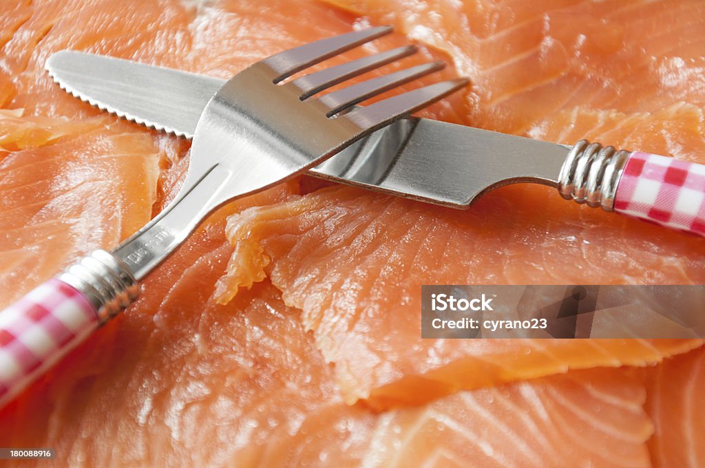 salmone - Foto stock royalty-free di Antipasto