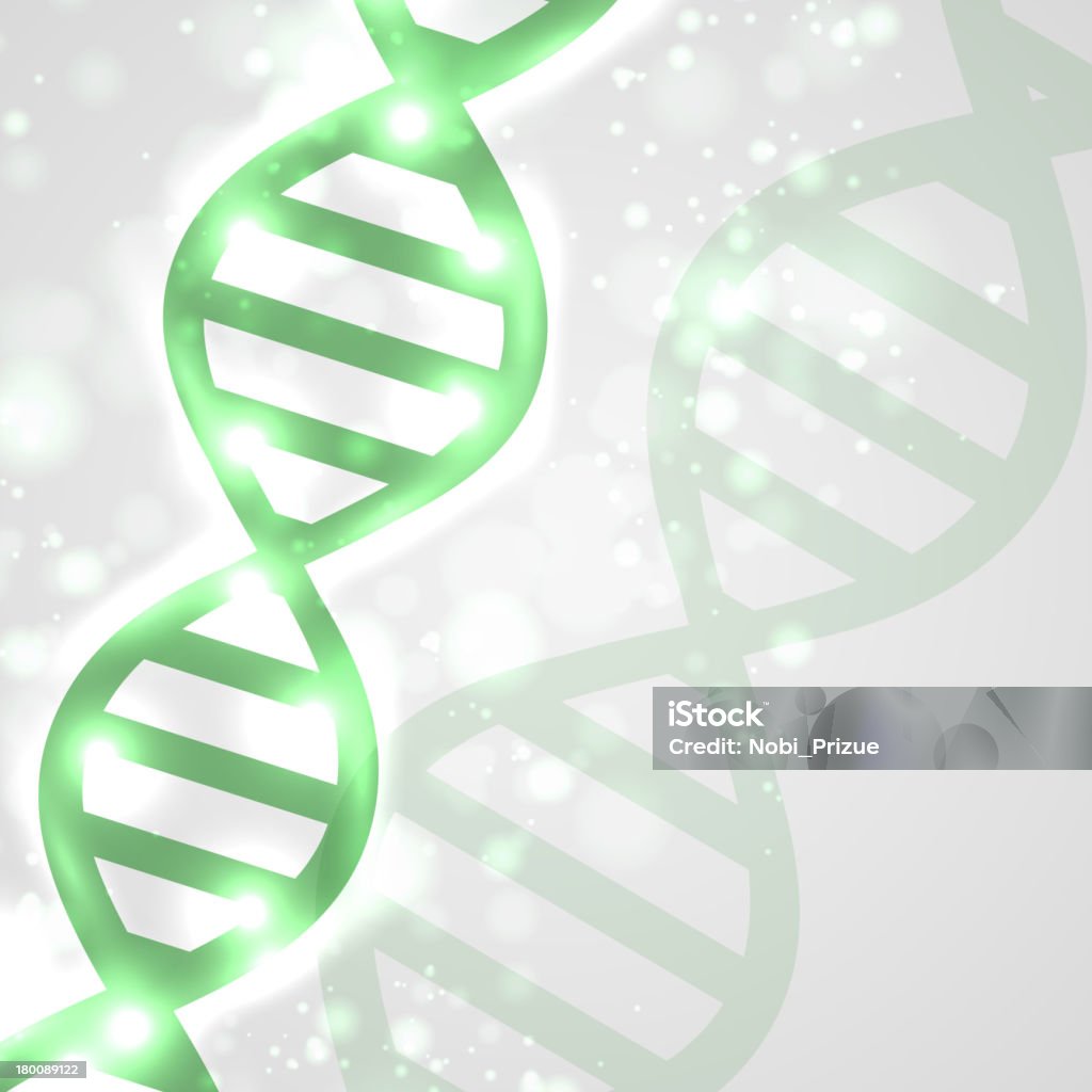 Abstrakte DNA - Lizenzfrei Abstrakt Vektorgrafik