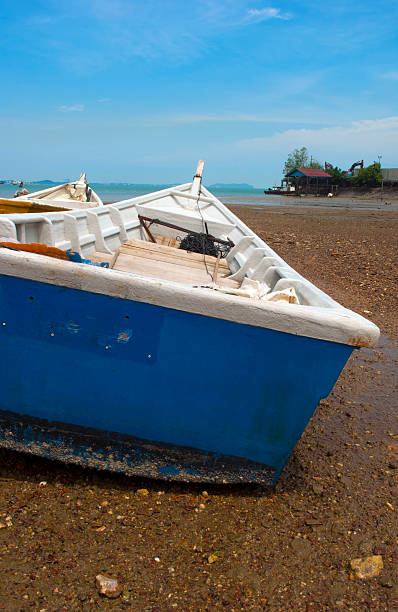 Barco de pesca - foto de acervo