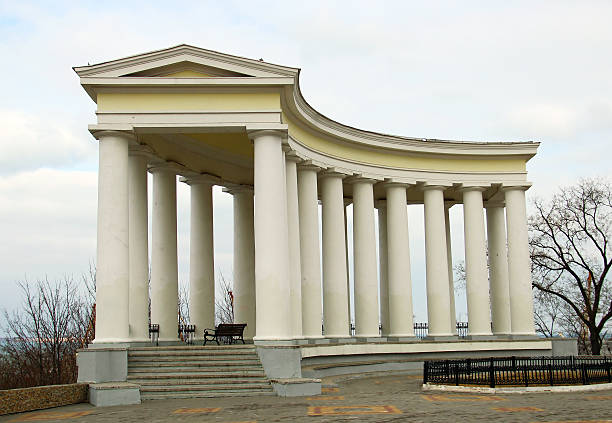 istock Colonnade at Vorontsov Palace in Odessa, Ukraine 180091551