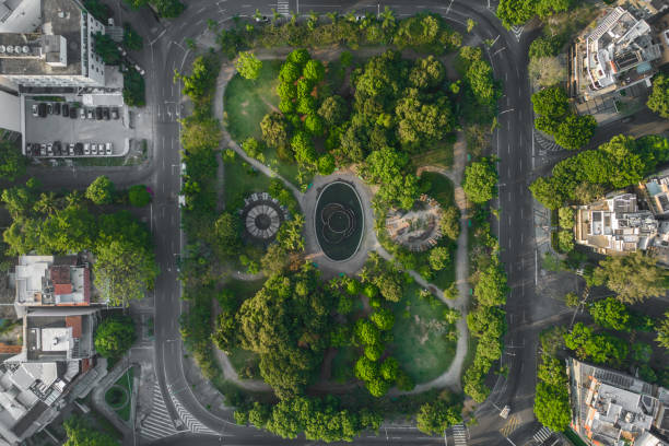 istock Pomar Square and Park in the Barra da Tijuca 1800931450