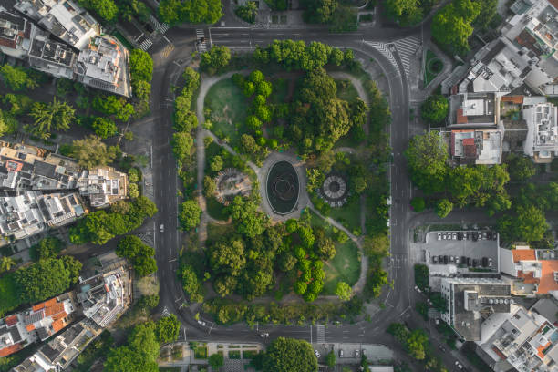 istock Pomar Square and Park in the Barra da Tijuca 1800931460