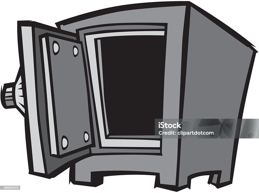 Open Safe Graphics Open Safe Stock Illustration - Download Image Now - Clip Art, Cut Out ...