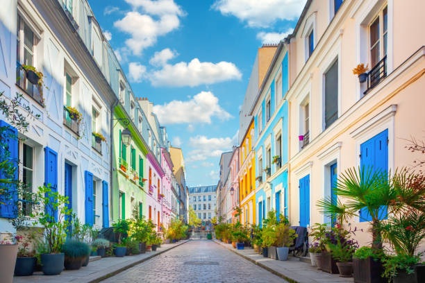 istock Street in Paris 1800947243