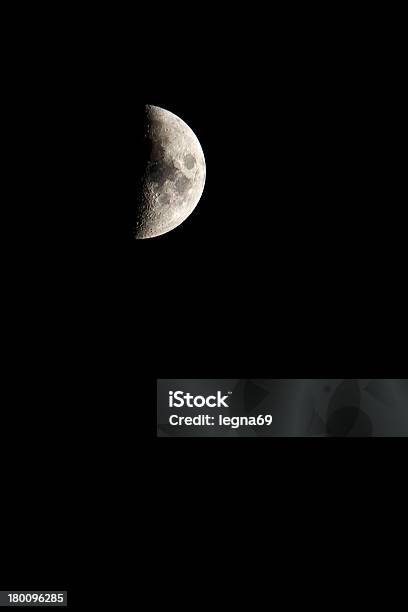 Luna - Fotografie stock e altre immagini di Astronomia - Astronomia, Brillante, Cerchio