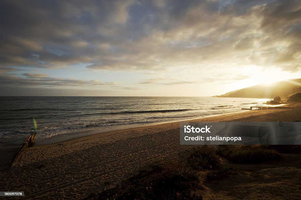 Malibu tramonto - Foto stock royalty-free di A bioccoli