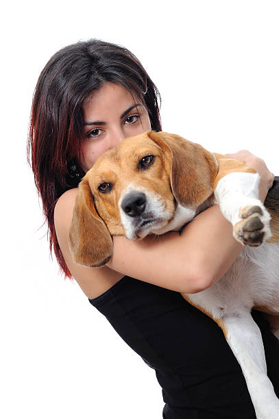 istock girl with her dog 180097290