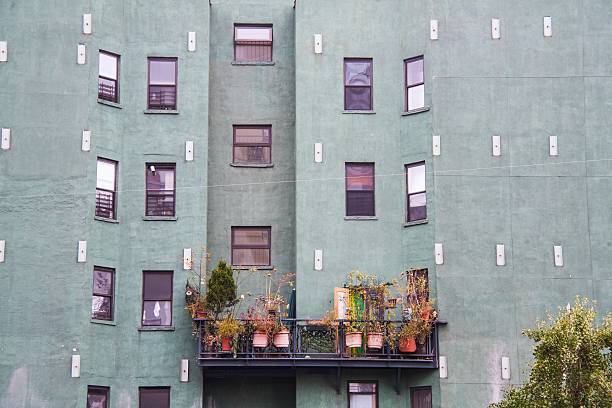 balcony garden in New York apartment