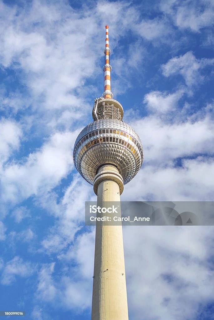 Torre de televisão em Berlim, Alemanha - Royalty-free Alemanha Foto de stock