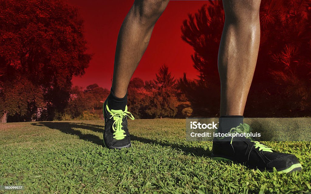 young athlete young athlete after doing a long race Active Lifestyle Stock Photo