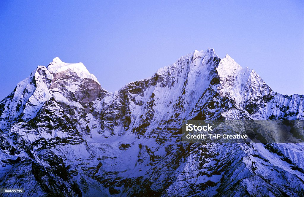 Himalaya montagne - Foto stock royalty-free di Ambientazione esterna