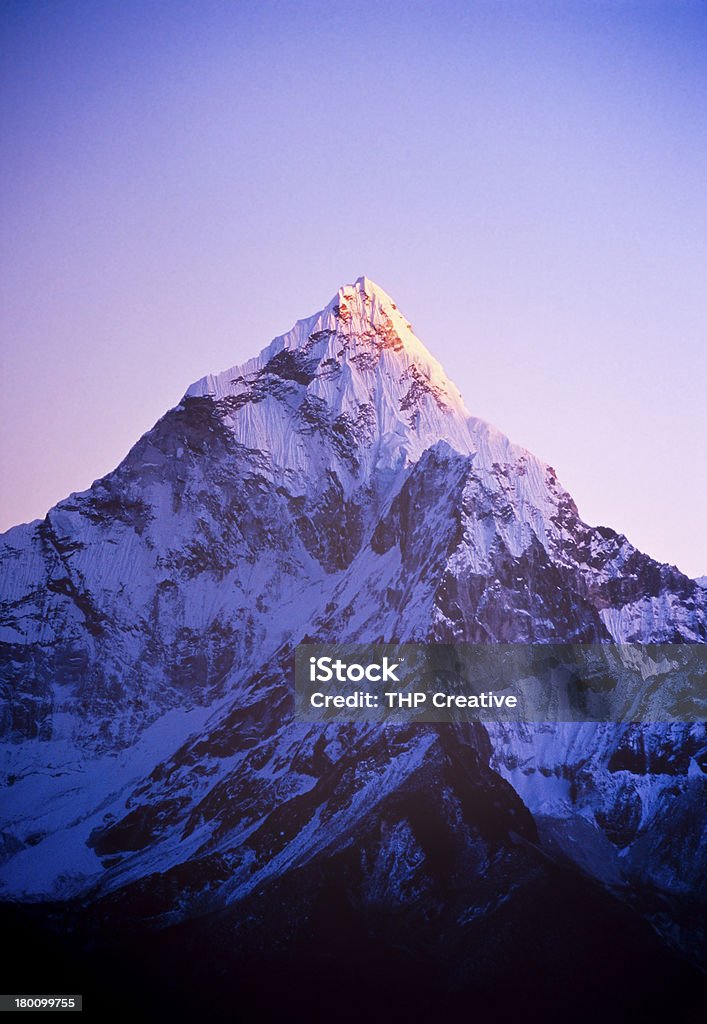 Горы Himalaya - Стоковые фото Гора Эверест роялти-фри