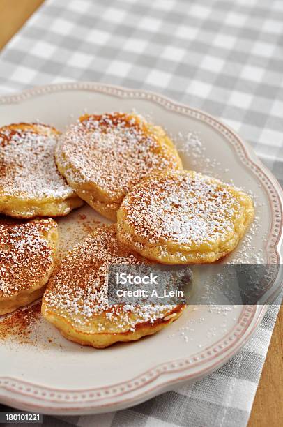 Apple Pancakes Stock Photo - Download Image Now - Autumn, Baked, Baked Pastry Item