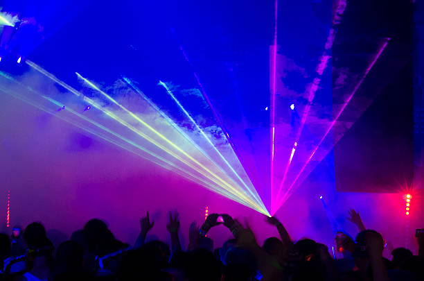 istock Purple and Blue Laser at Concert 180101696
