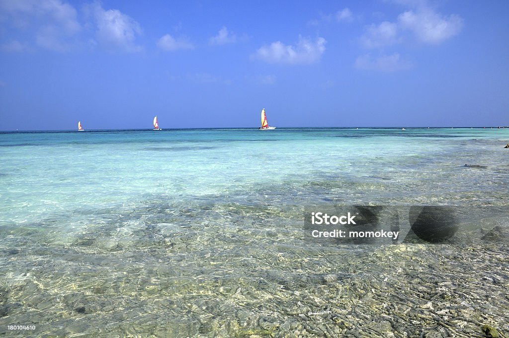 Malediven Urlaub - Lizenzfrei Blau Stock-Foto