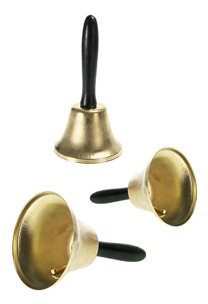 hand bells - resound stock-fotos und bilder