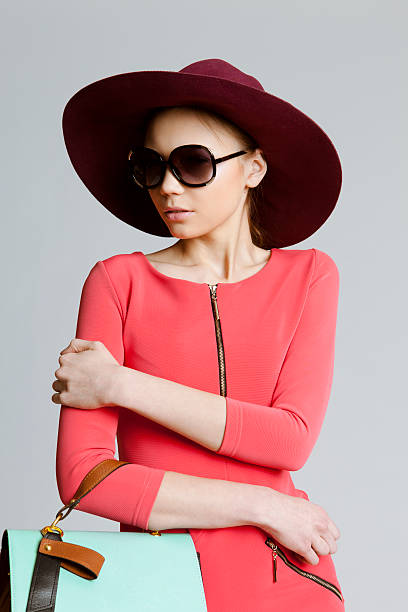 istock Beautiful woman in hat 180112777