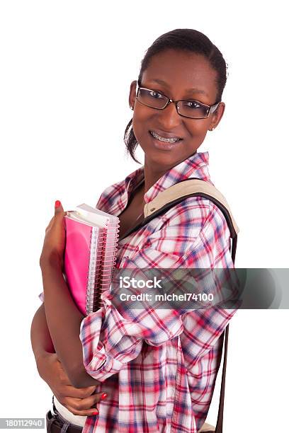 Foto de Estudante Universitário Jovem Afroamericano e mais fotos de stock de Adolescente - Adolescente, Adolescência, Adulto