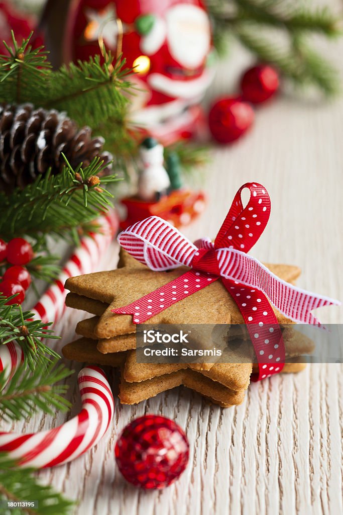 Christmas cookies Christmas cookies with festive decoration Baked Stock Photo