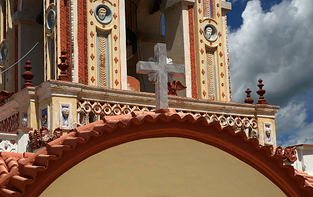 istock Panormitis monastery, Symi island, Greece 180115316