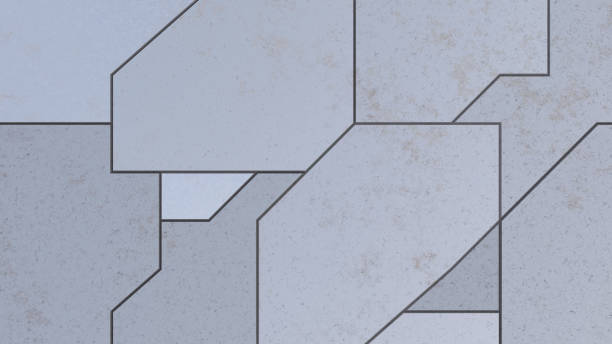istock Metallic Sci-Fi Panels Spaceship hull. Futuristic geometric pattern and texture. Technology concept. 1801222303
