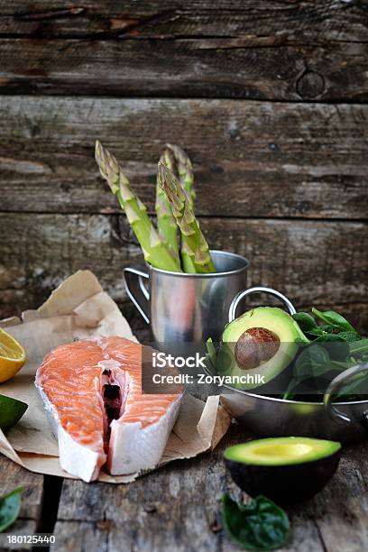 Salmon Stock Photo - Download Image Now - Fillet, Fish, Food