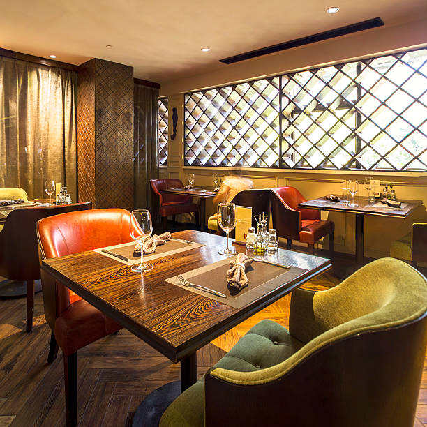 istock interior of the restaurant 180127659